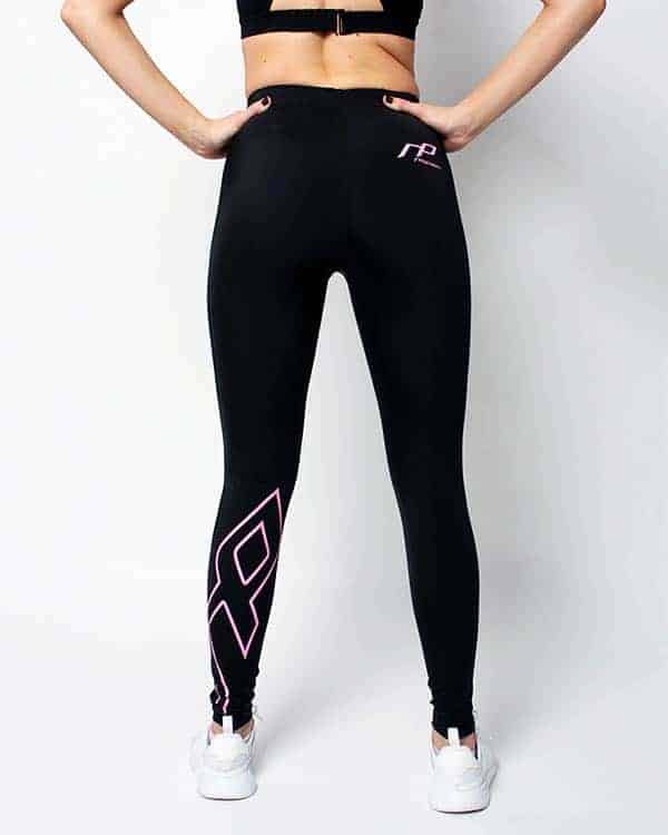 Women’s compression tights, pink (XS)