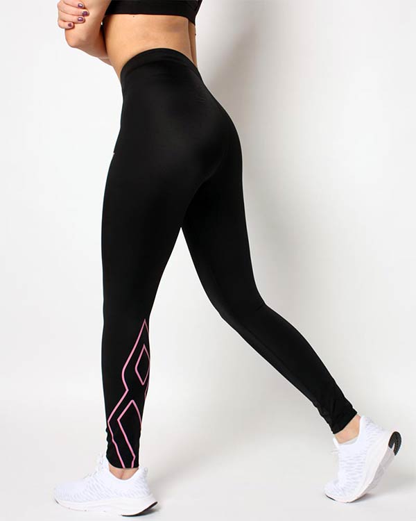 Women’s compression tights, pink (XS)