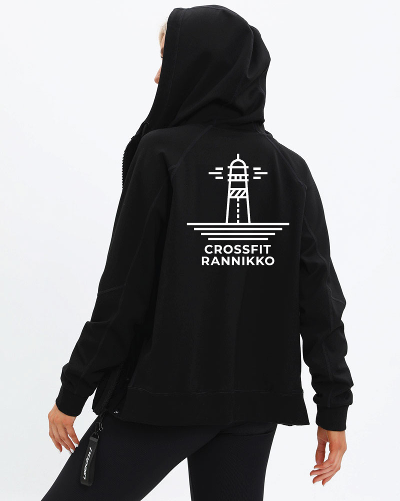 Naisten premium training hoodie CF Rannikko, black