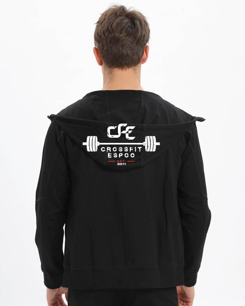 Miesten premium training hoodie CF Espoo, black