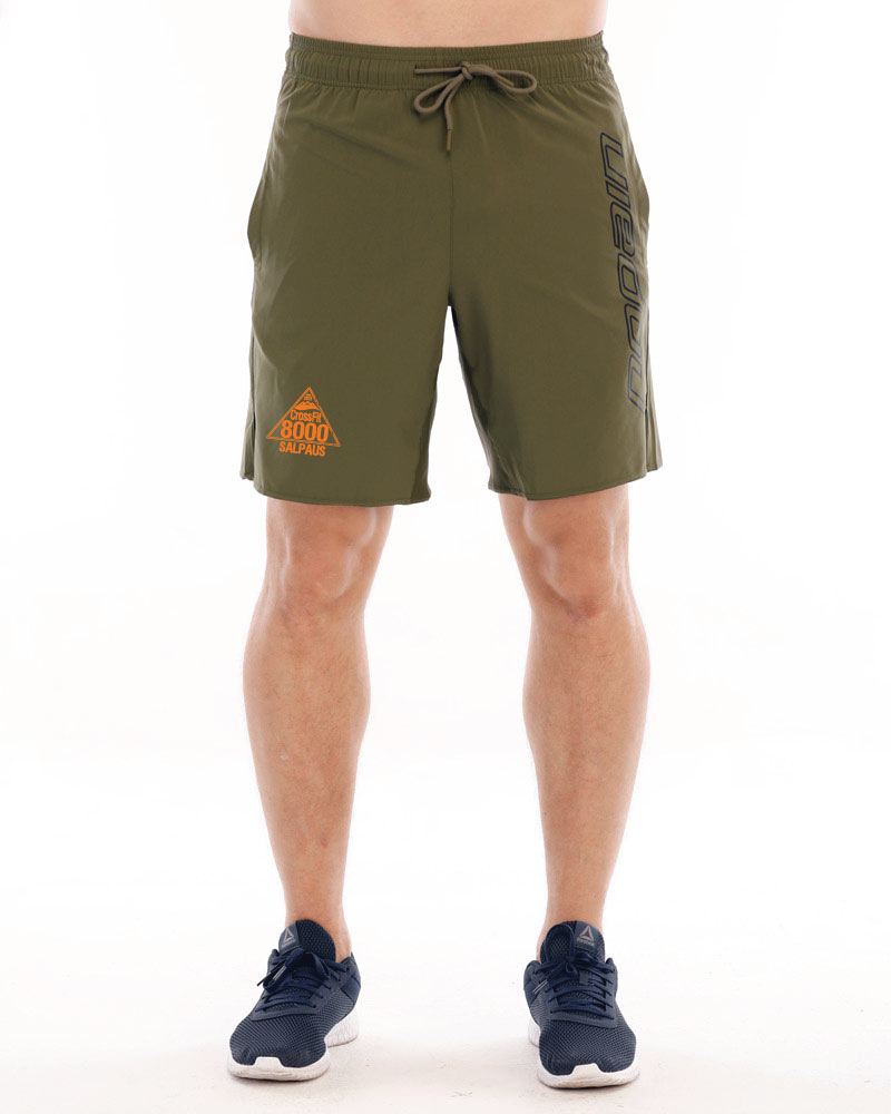 Miesten treenishortsit CF8000 Salpaus, army green