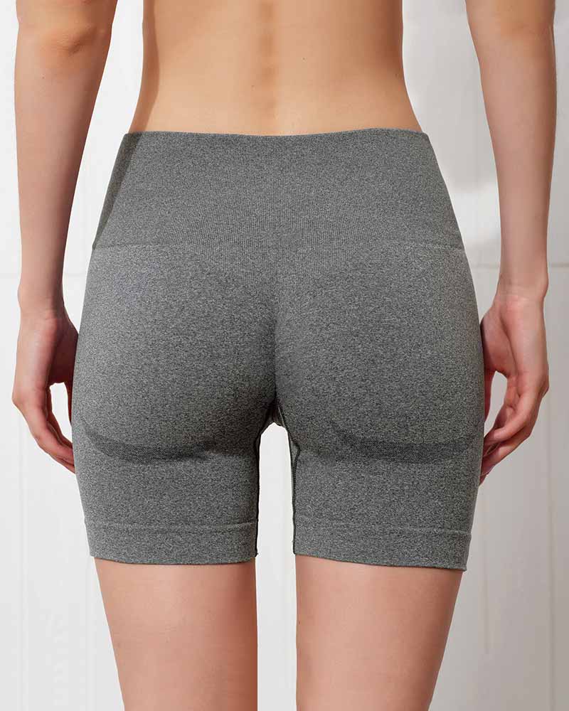 Women’s biker shorts, gray