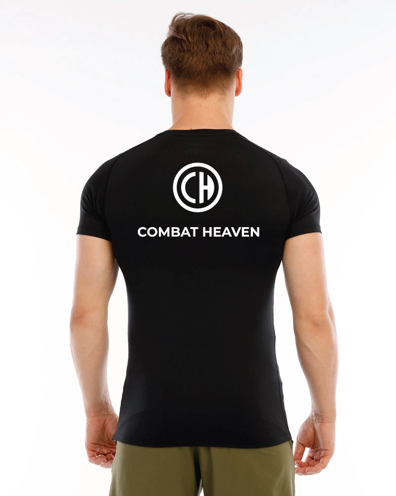 Miesten premium training tee Combat Heaven, black