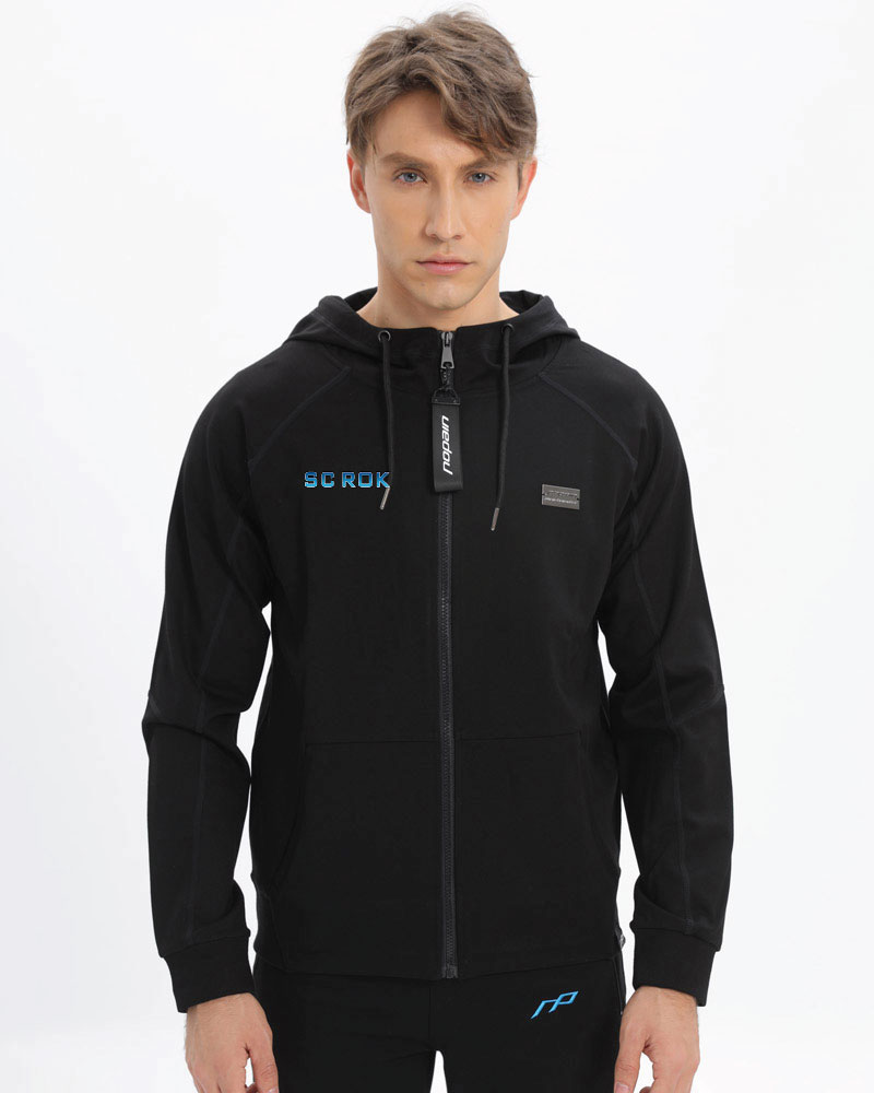 Miesten premium training hoodie SC ROK, black