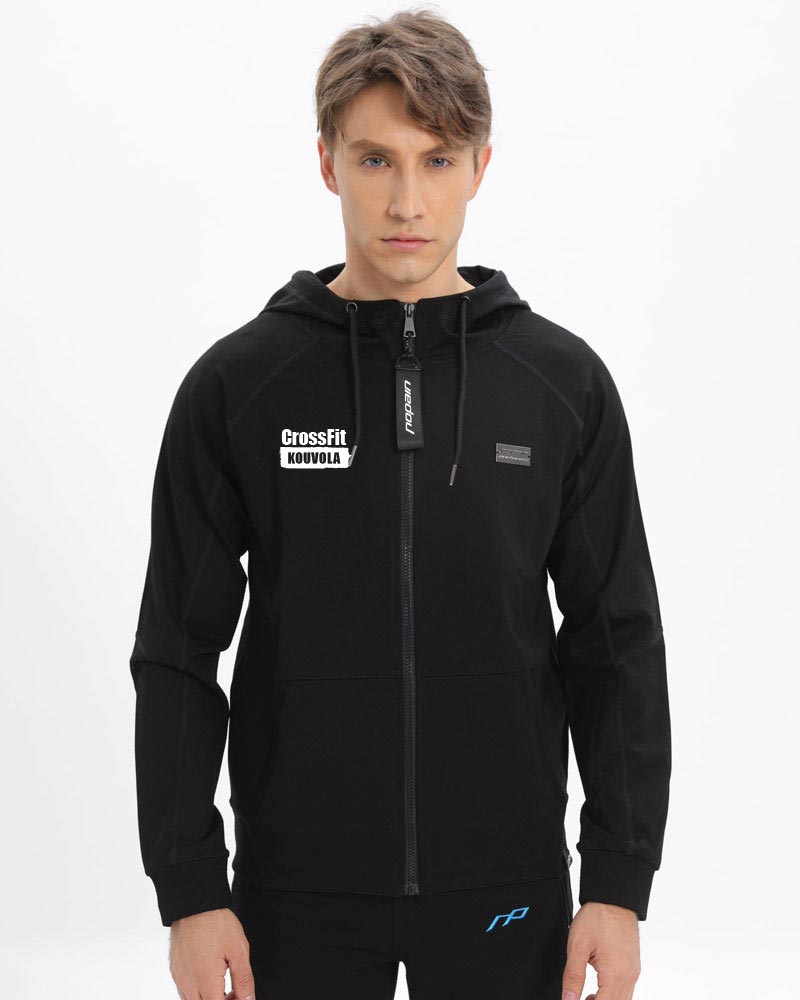 Miesten premium training hoodie CF Kouvola, black