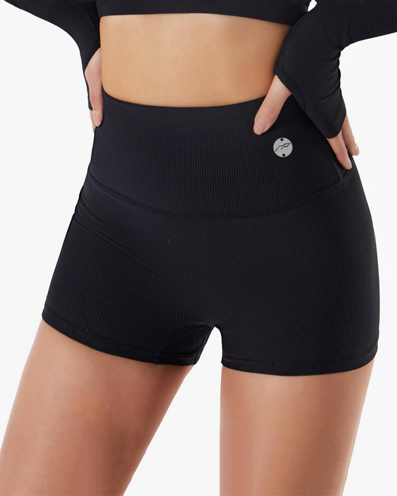 Women's Xtra high waisted shorts, black