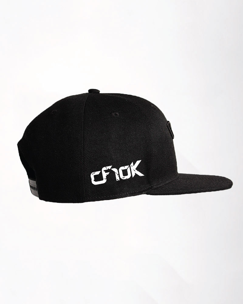 Premium snapback CF 10K, full black