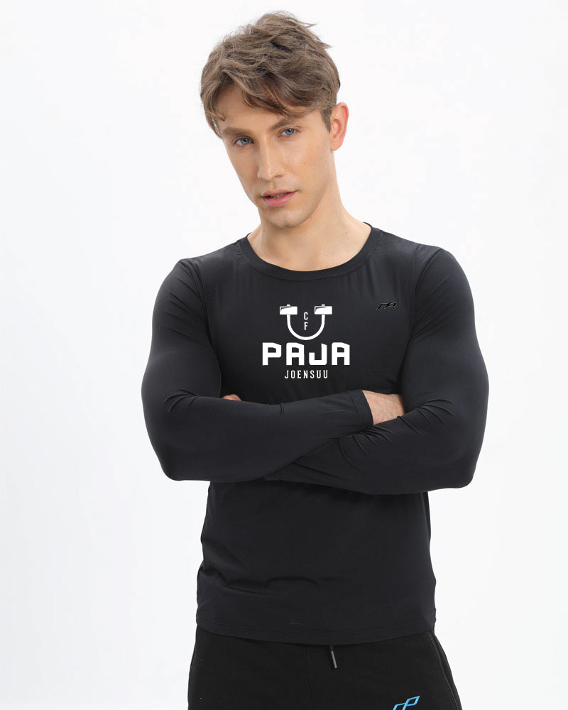 Miesten premium long sleeve CF Paja, black