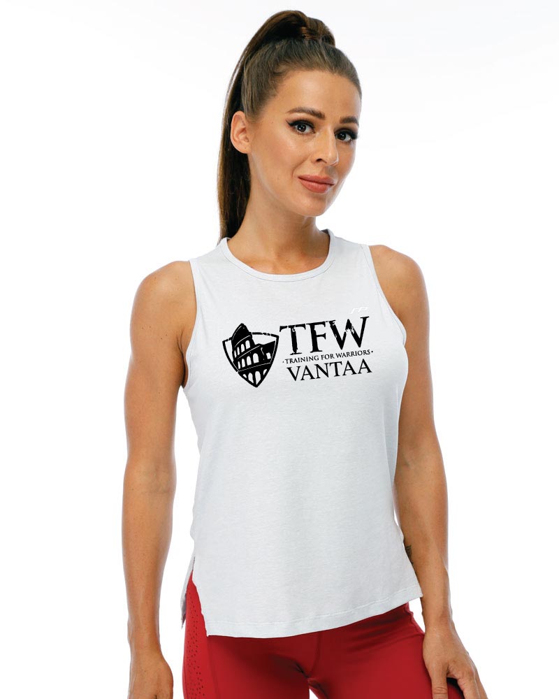 Muscle tank top TFW Vantaa, granite