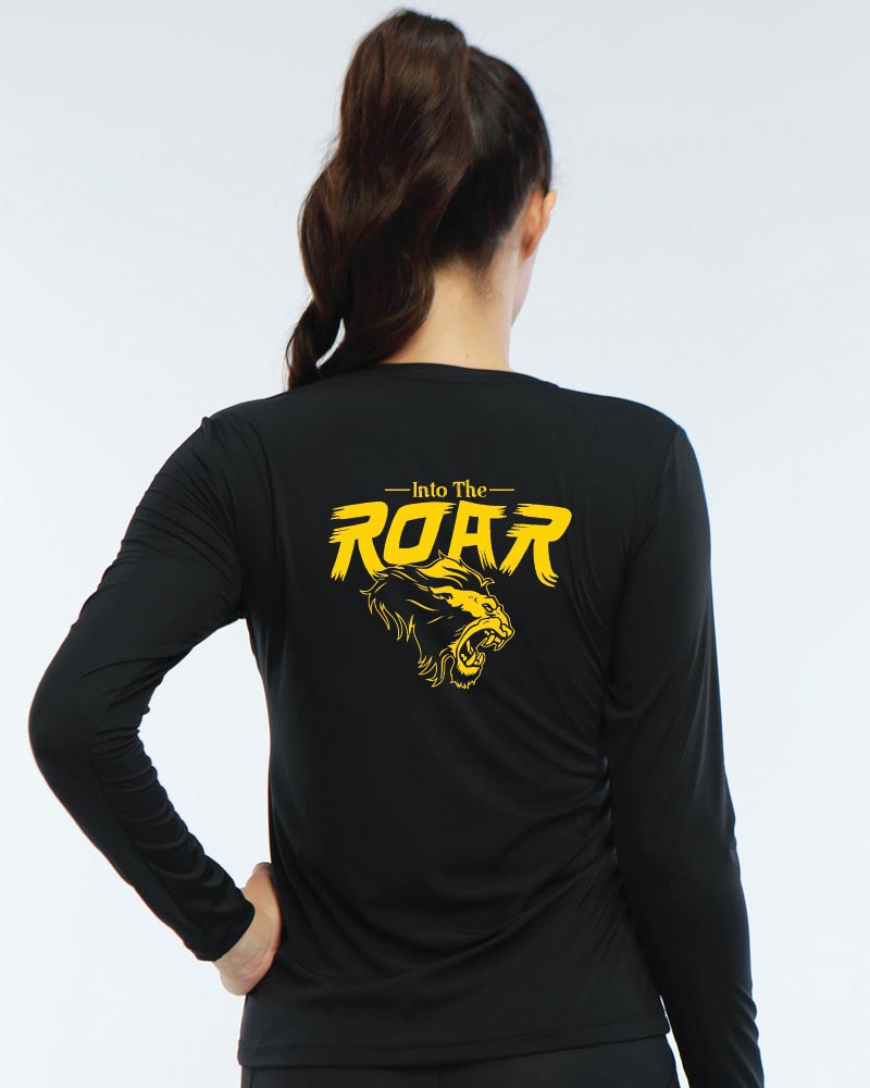 Naisten premium long sleeve TFW Vantaa, black