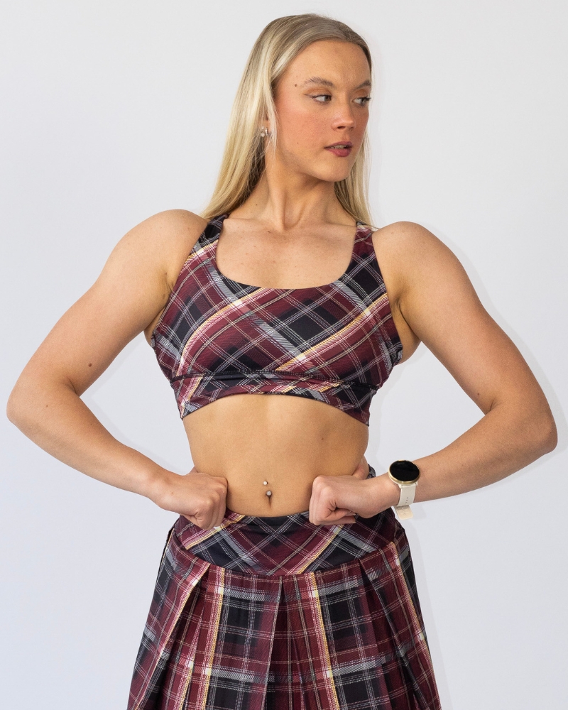 Naisten Ruff Attitude top, red