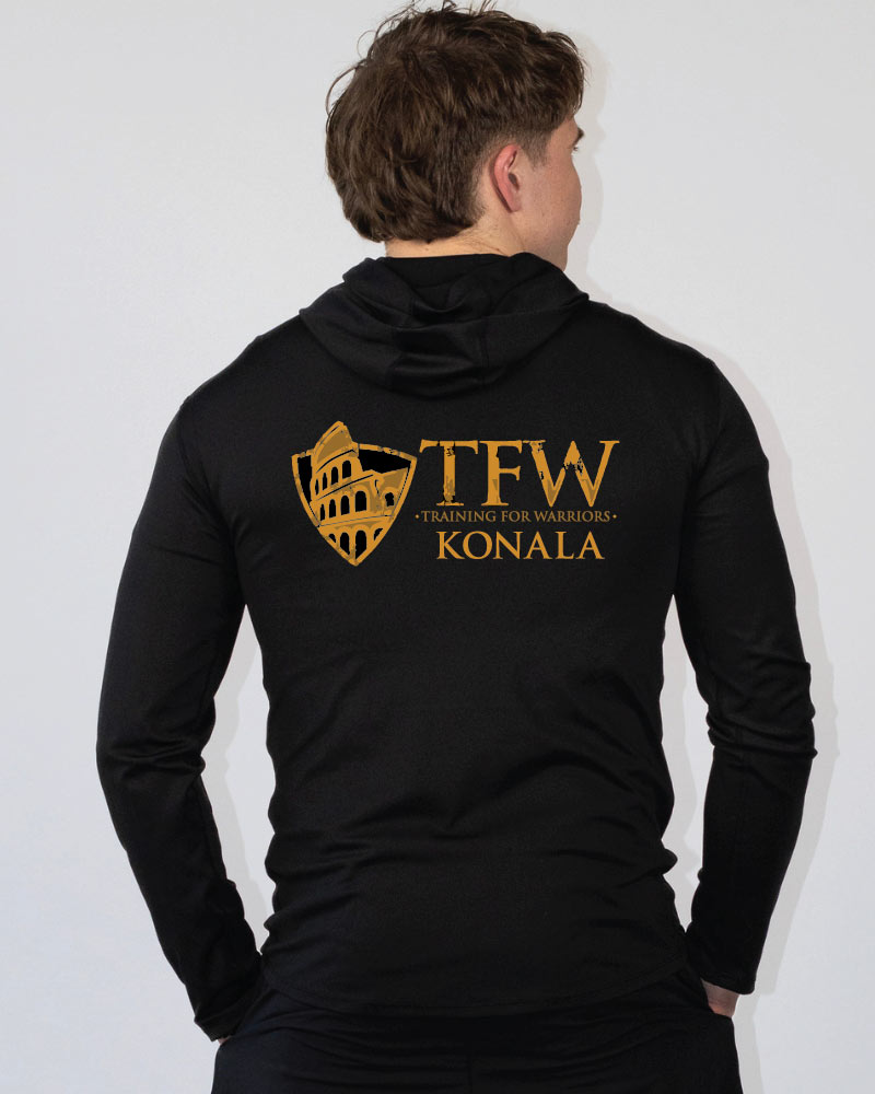 Miesten premium light hoodie TFW Konala, black