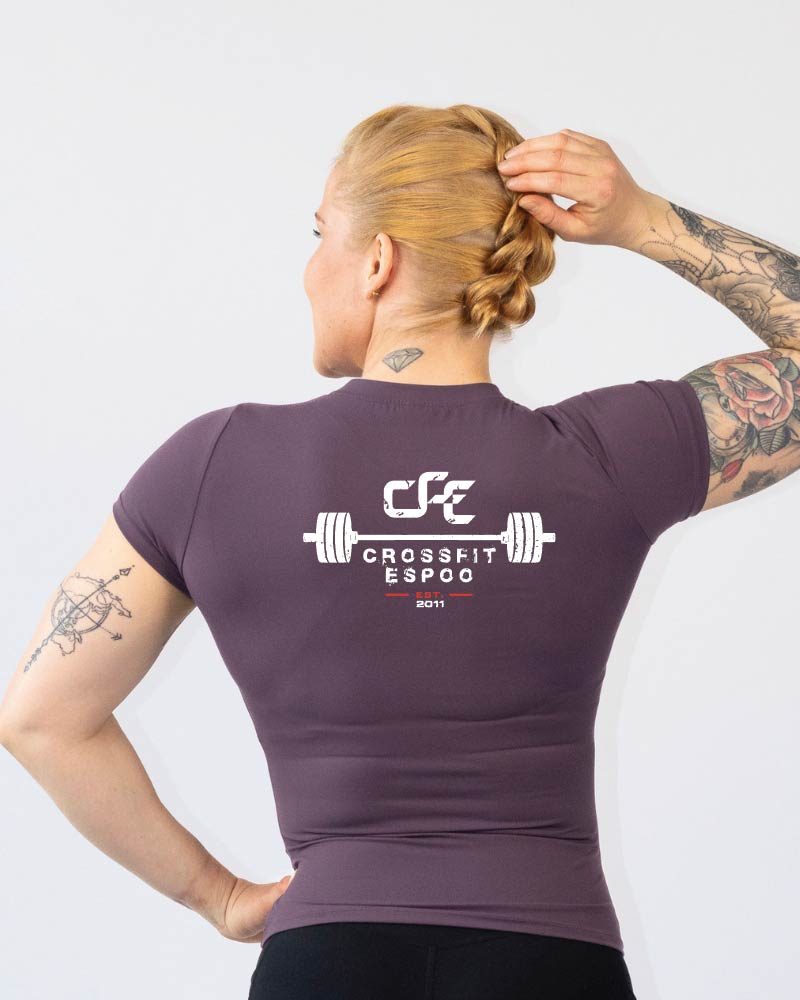 naisten-tee-purple-cf-espoo