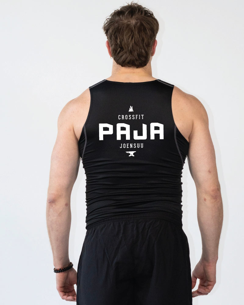 Miesten sleevles shirt CF Paja, black