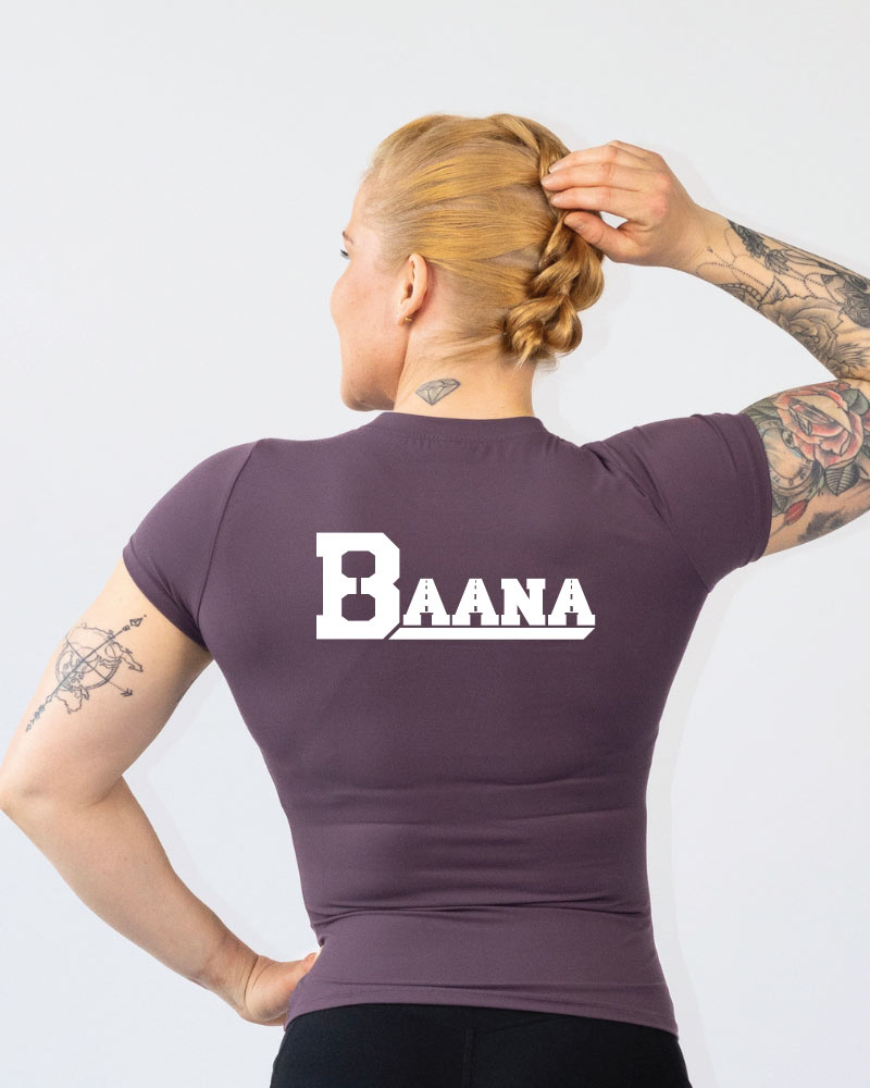 naisten-tee-purple-baana