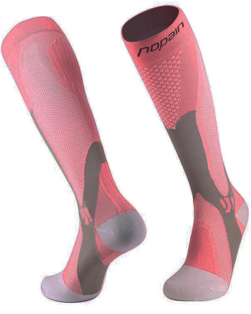 Kompressiosukka, pink