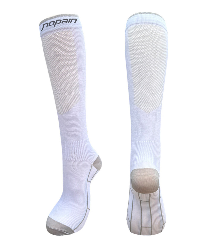 Urheilusukka, korkeavartinen, White