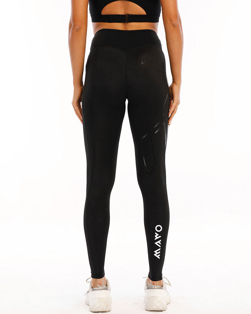 Naisten elite kompressiotrikoot Voimakellari, full black