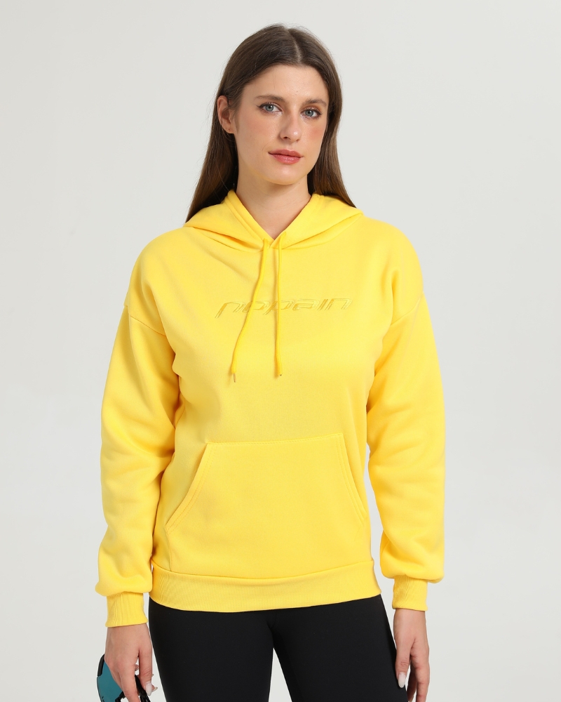 NoPain Sporswear Everyday Unisex Hoodie, yellow