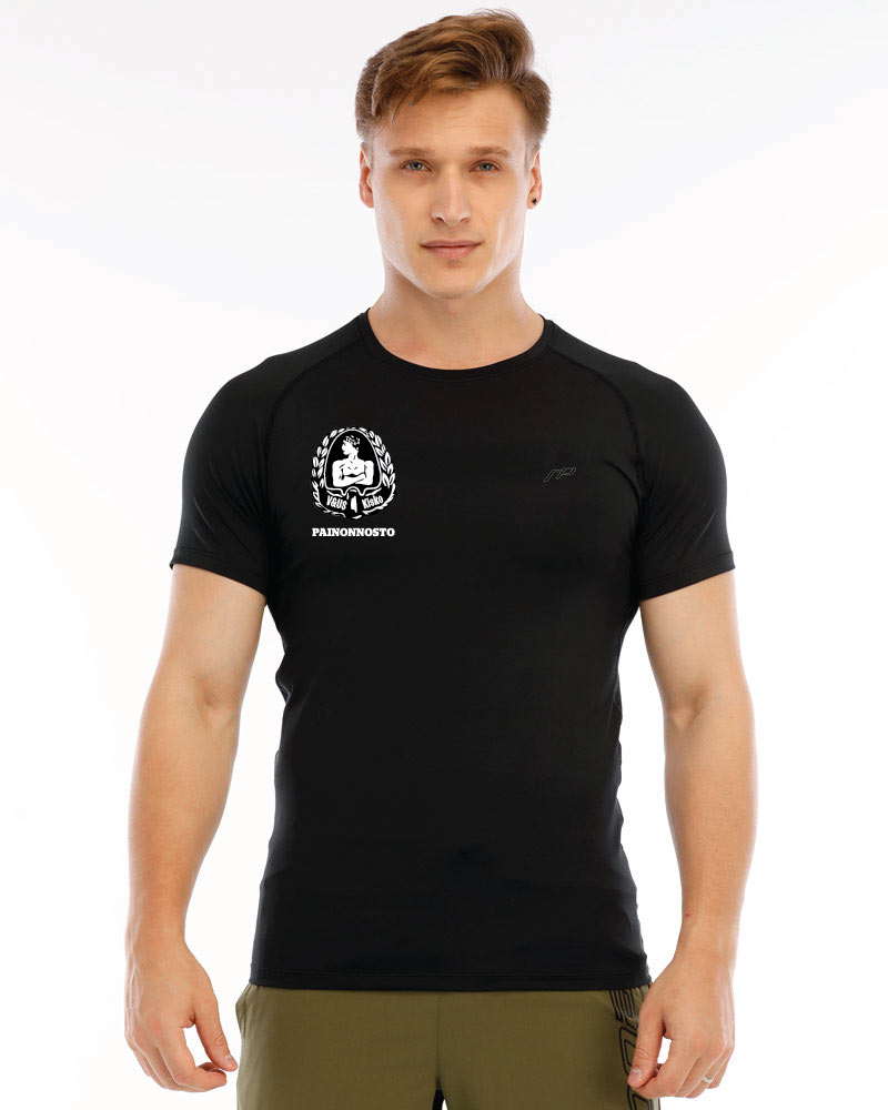 Miesten premium training tee Riihimäen Kisko, black
