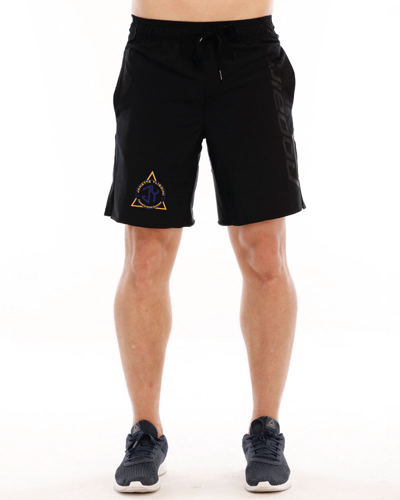 Miesten treenishortsit Janette Ylisoini, full black